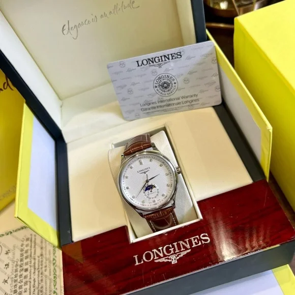 Longines master collection chronograph moonphase 40mm - Picture 2 of 7